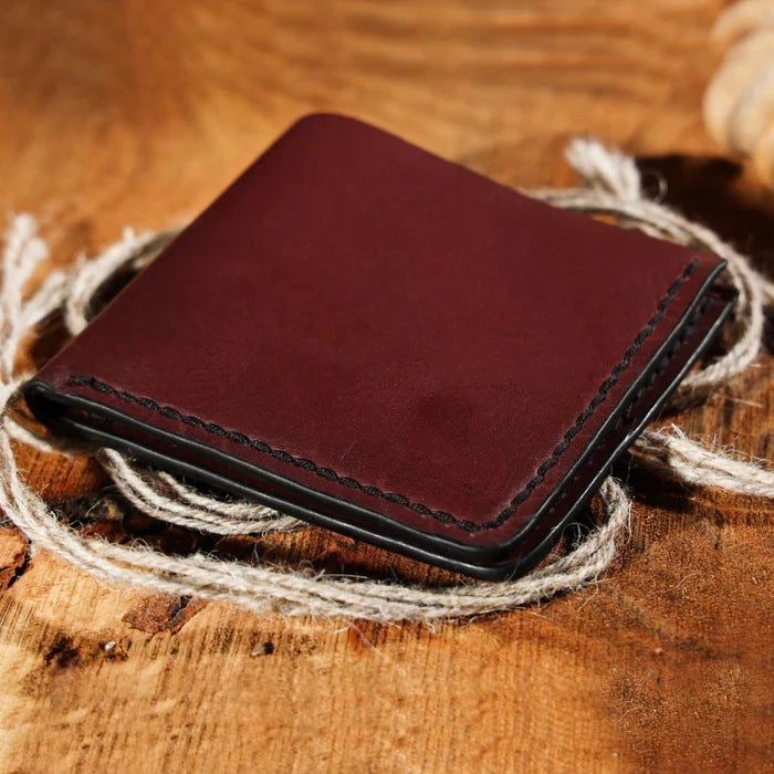 Red butterfly style leather woilet