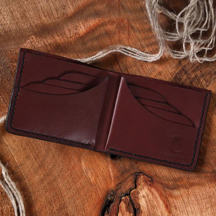Red butterfly style leather woilet