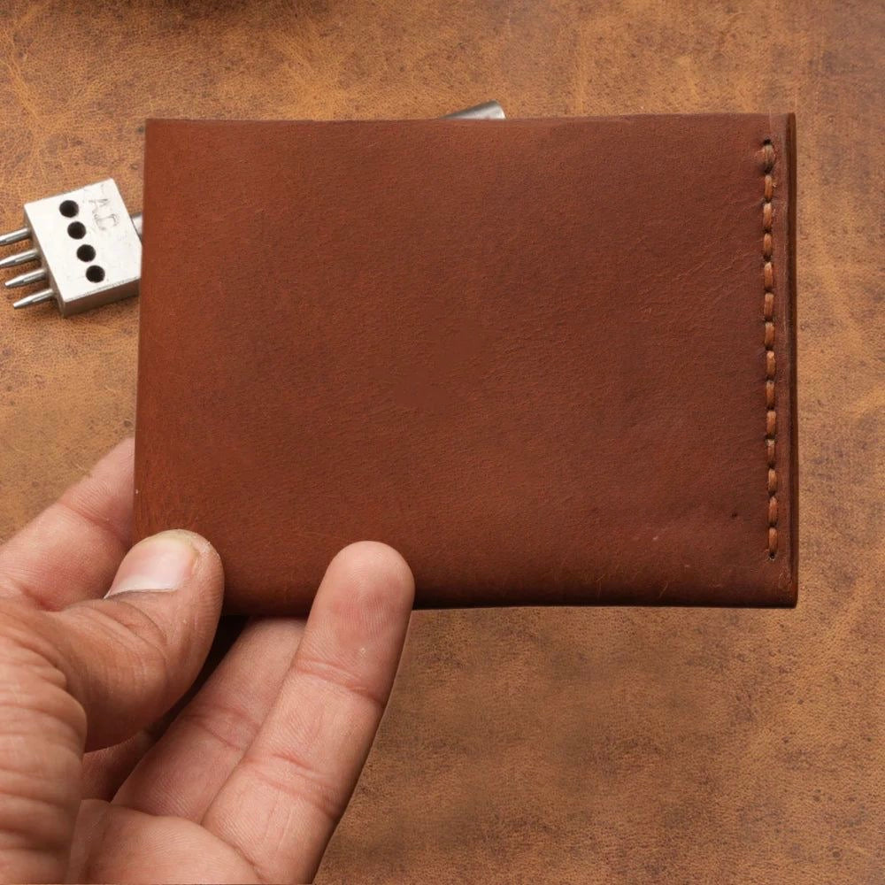 Leather woilet with unique style