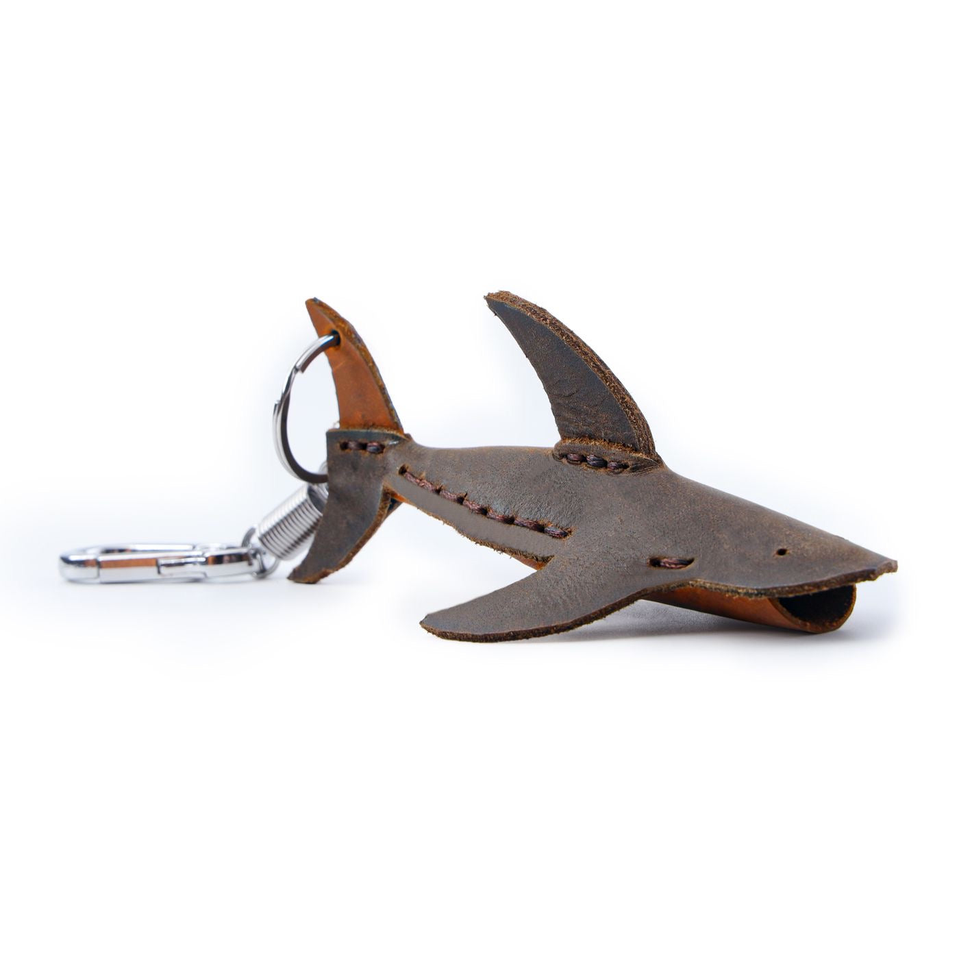 Shark Leather keychain