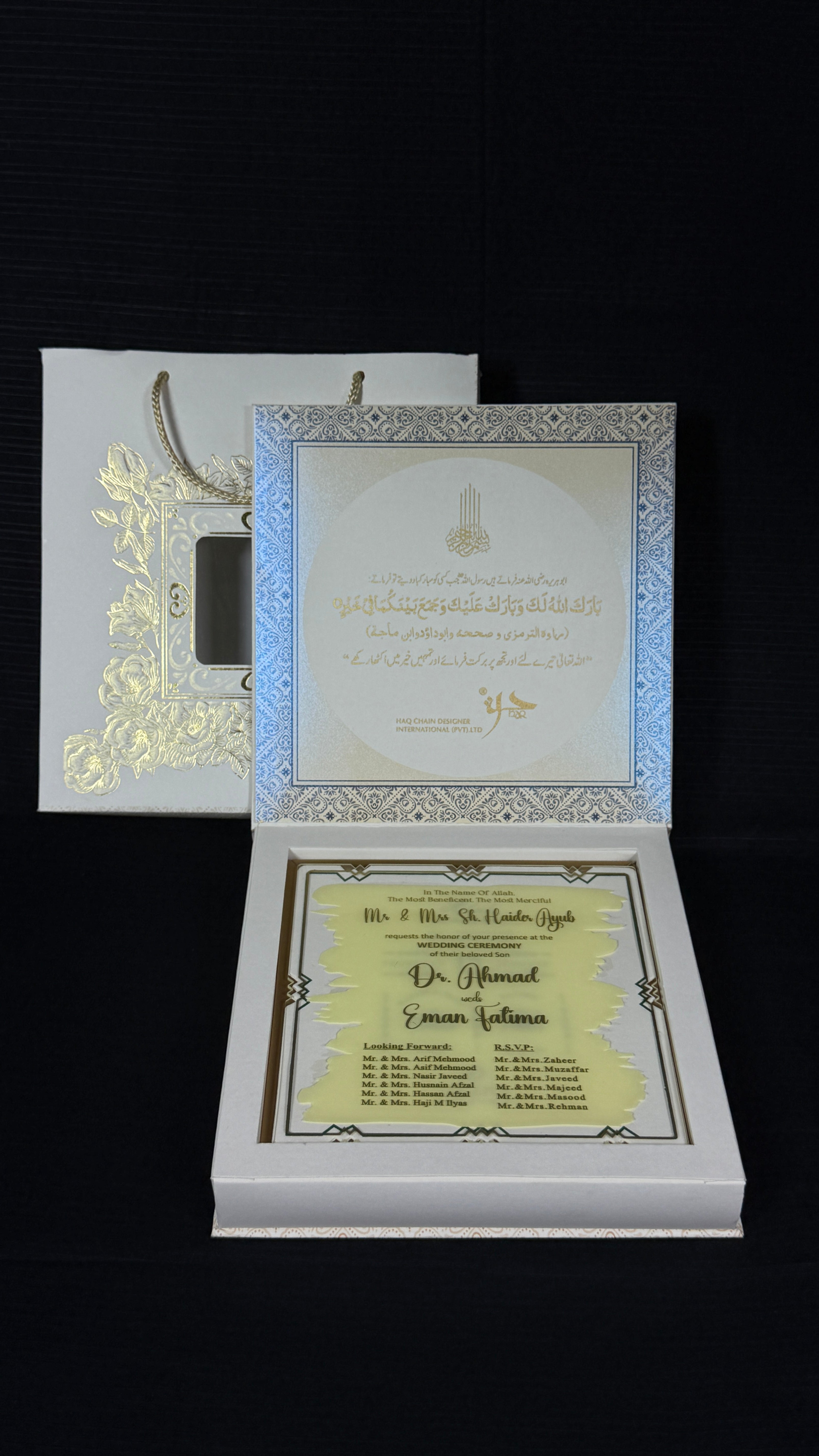 Beautiful acrylic box