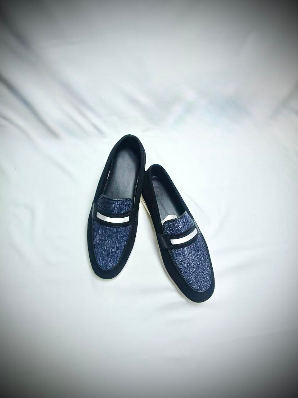 Blue shoes