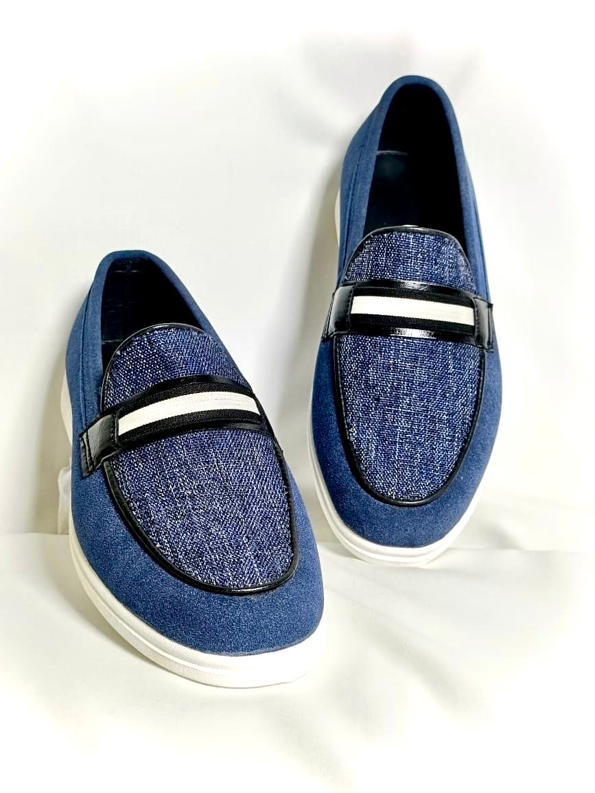 Blue shoes
