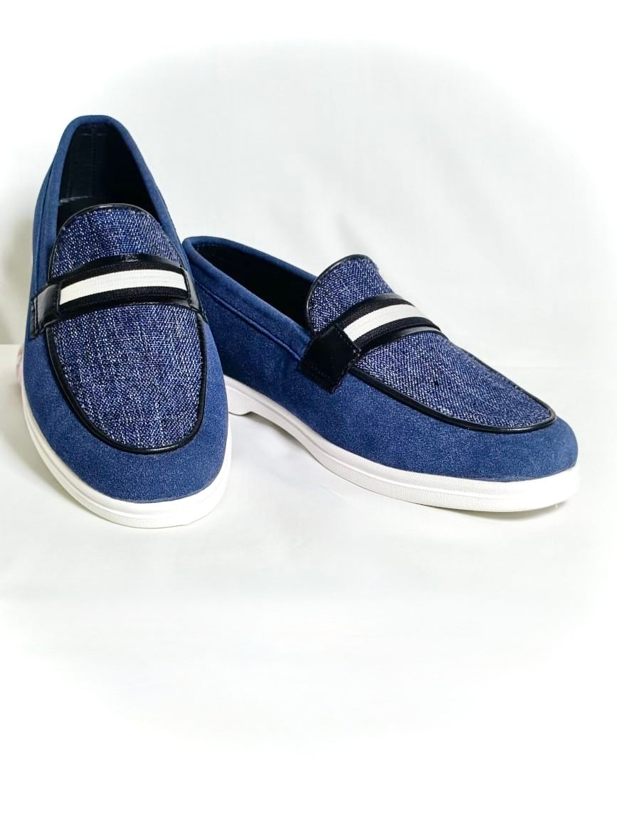 Blue shoes