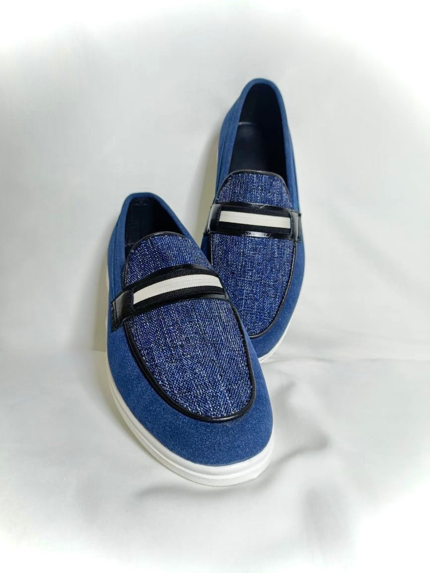 Blue shoes